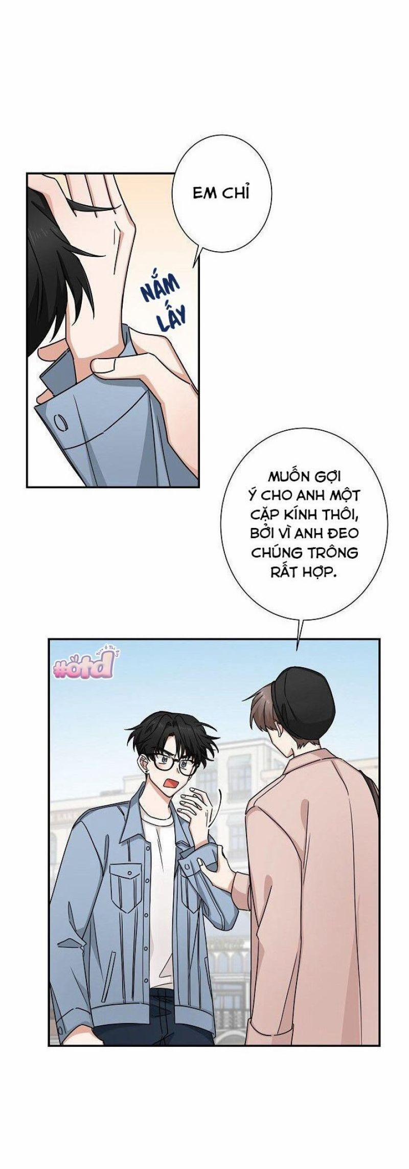 Phải Lòng Tiền Bối Đeo Kính Đáng Yêu 6 trang 28