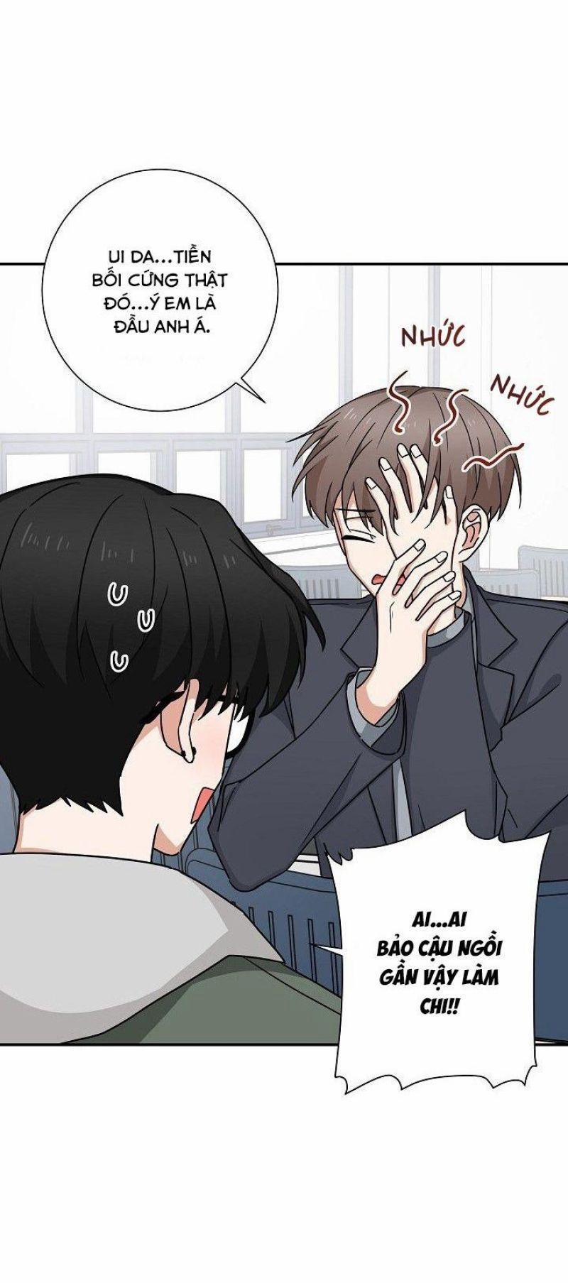 Phải Lòng Tiền Bối Đeo Kính Đáng Yêu 7 trang 40