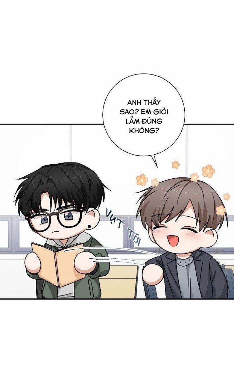 Phải Lòng Tiền Bối Đeo Kính Đáng Yêu 7 trang 44