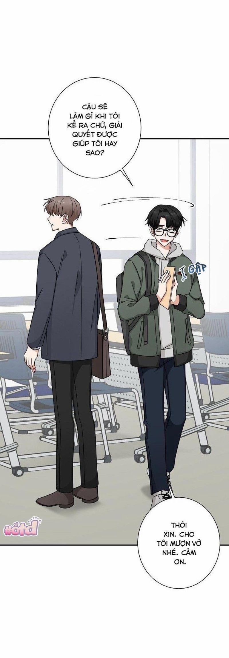 Phải Lòng Tiền Bối Đeo Kính Đáng Yêu 7 trang 53