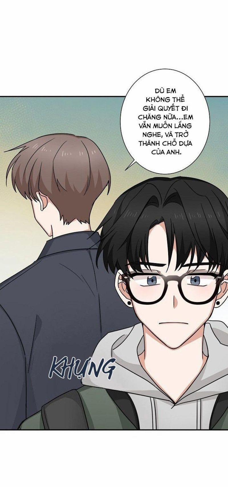 Phải Lòng Tiền Bối Đeo Kính Đáng Yêu 7 trang 54