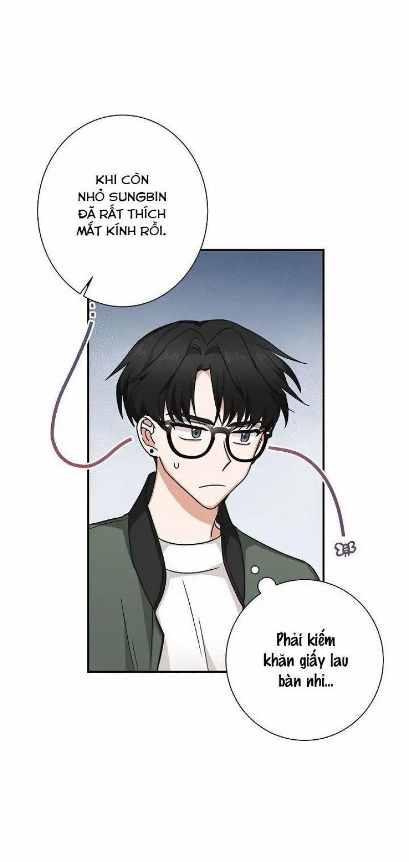 Phải Lòng Tiền Bối Đeo Kính Đáng Yêu 9 trang 19