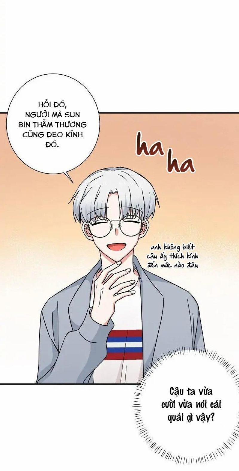 Phải Lòng Tiền Bối Đeo Kính Đáng Yêu 9 trang 27