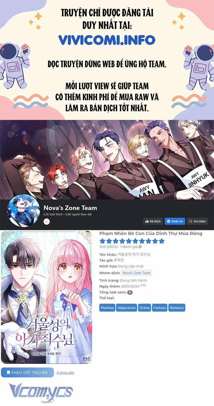 Phạm Nhân Bé Con Của Dinh Thự Mùa Đông 38 trang 0