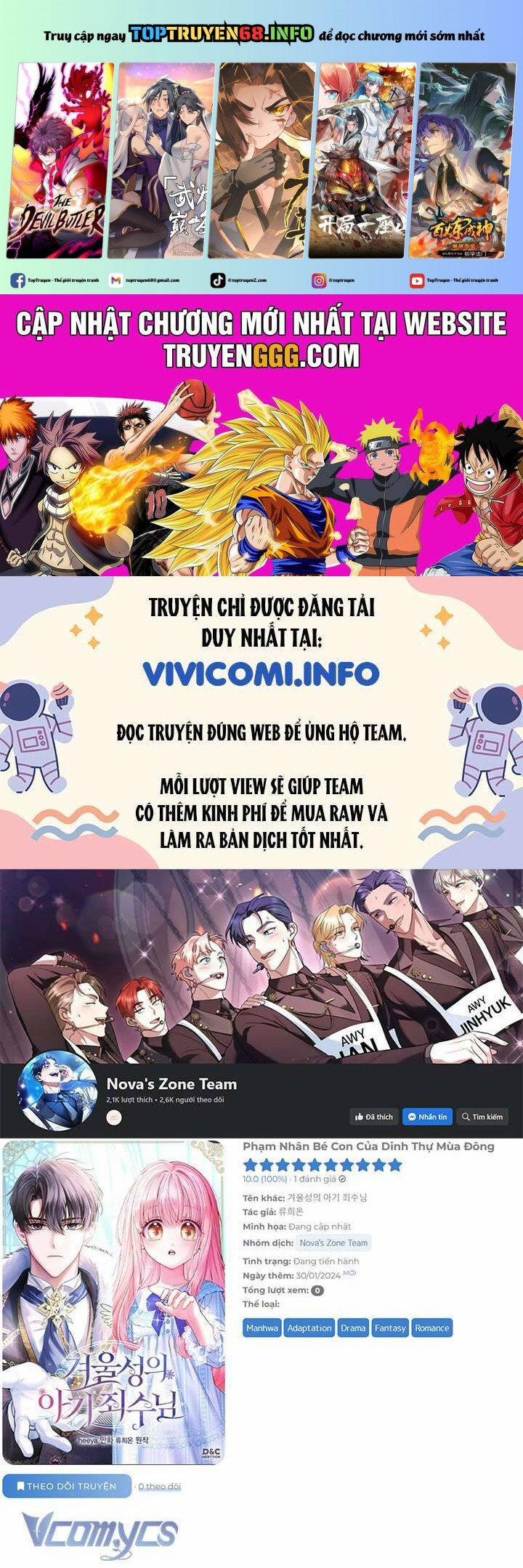 Phạm Nhân Bé Con Của Dinh Thự Mùa Đông 49 trang 0