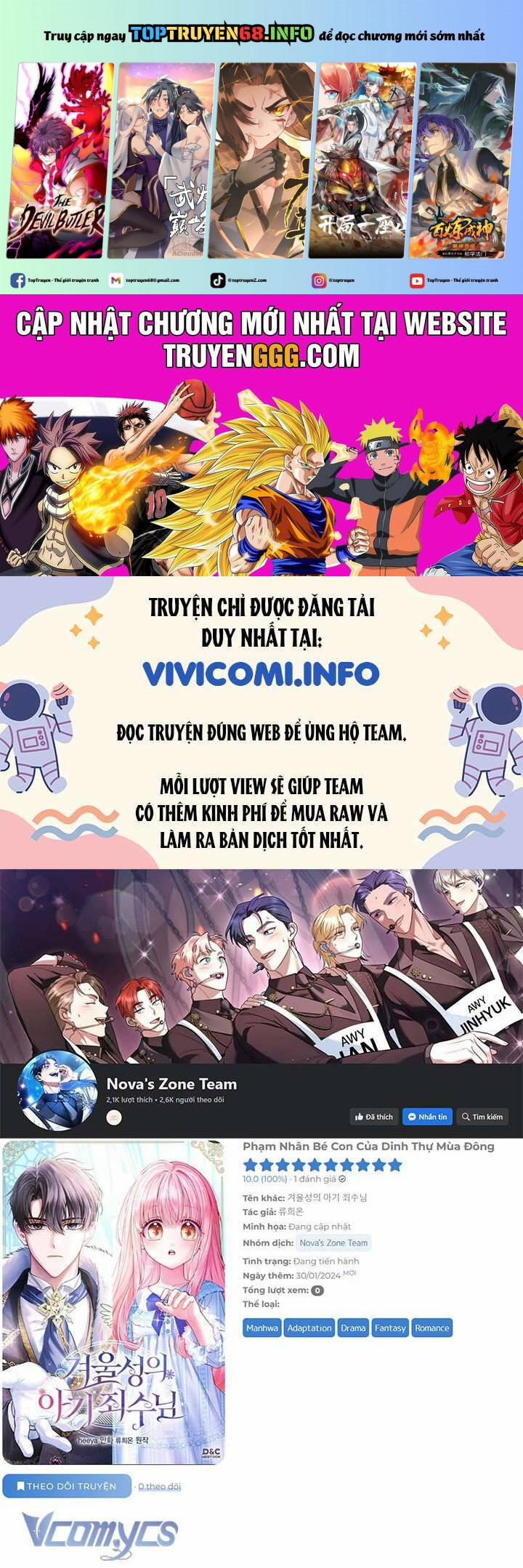 Phạm Nhân Bé Con Của Dinh Thự Mùa Đông 50 trang 0