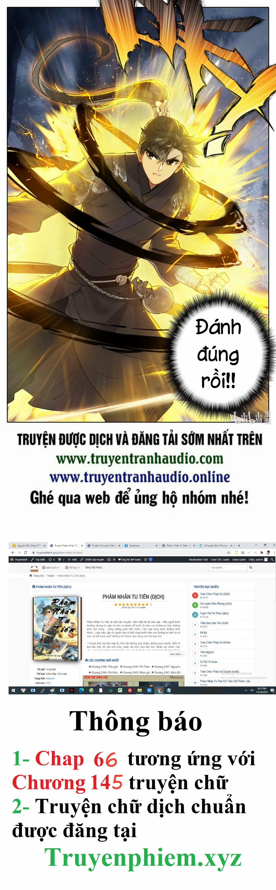 Phàm Nhân Tu Tiên 66 trang 13