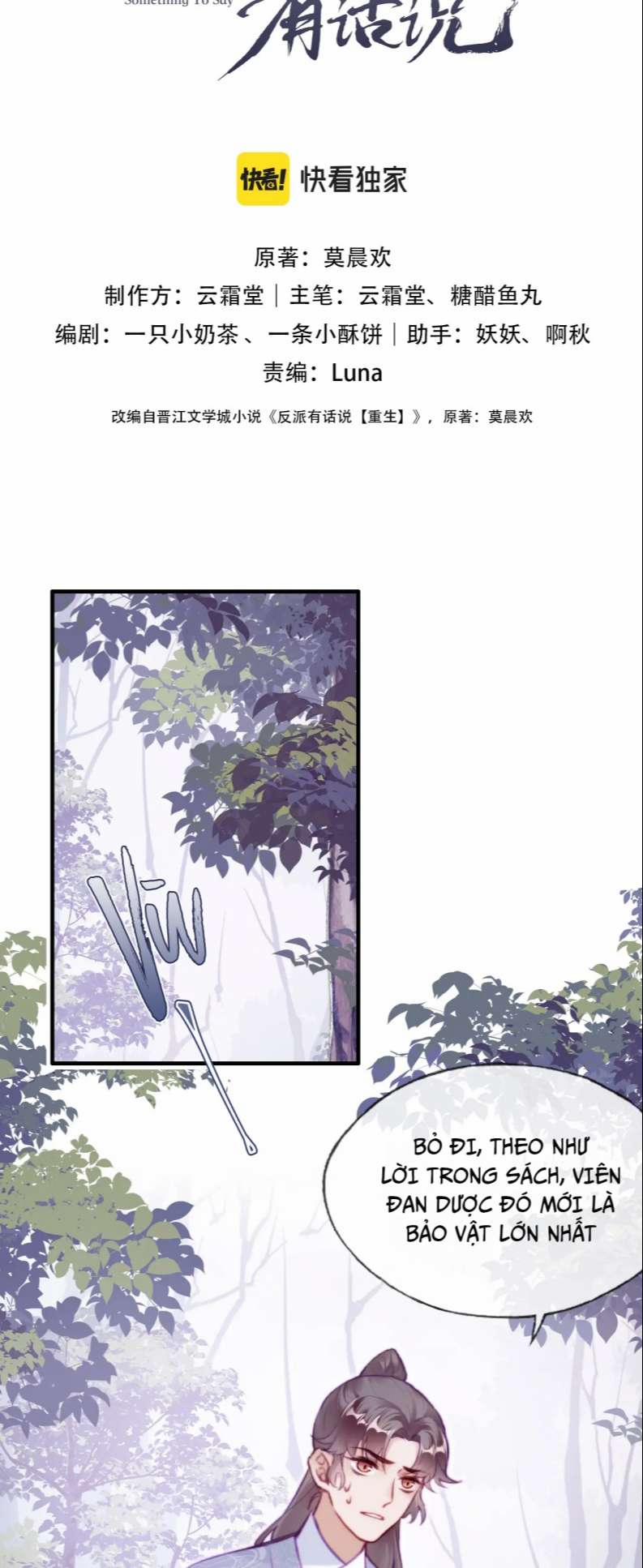 Phản Diện Có Điều Muốn Nói 30 trang 1