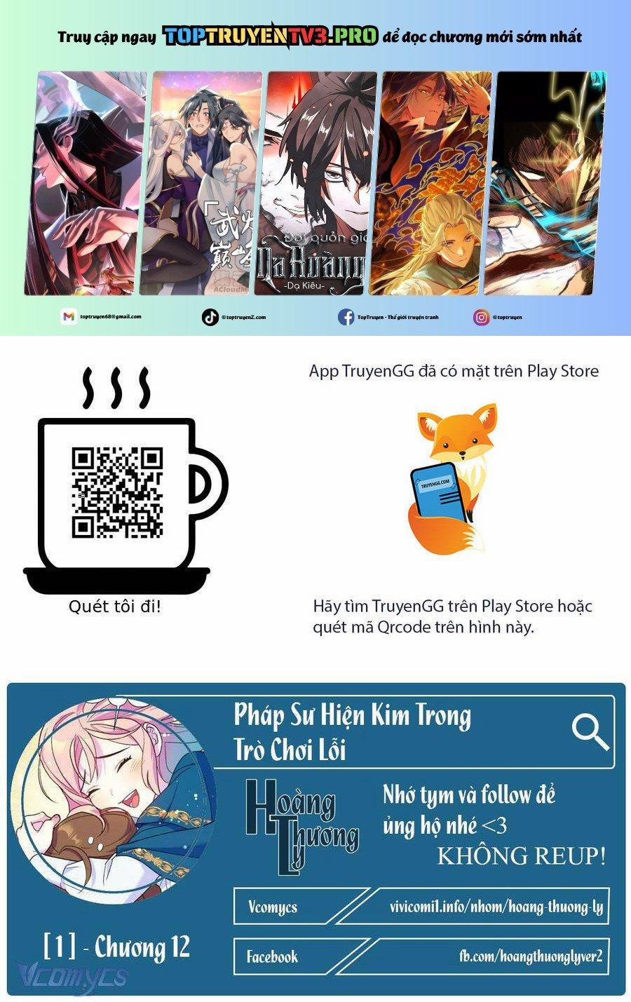 Pháp Sư Hiện Kim Trong Trò Chơi Lỗi 12 trang 0