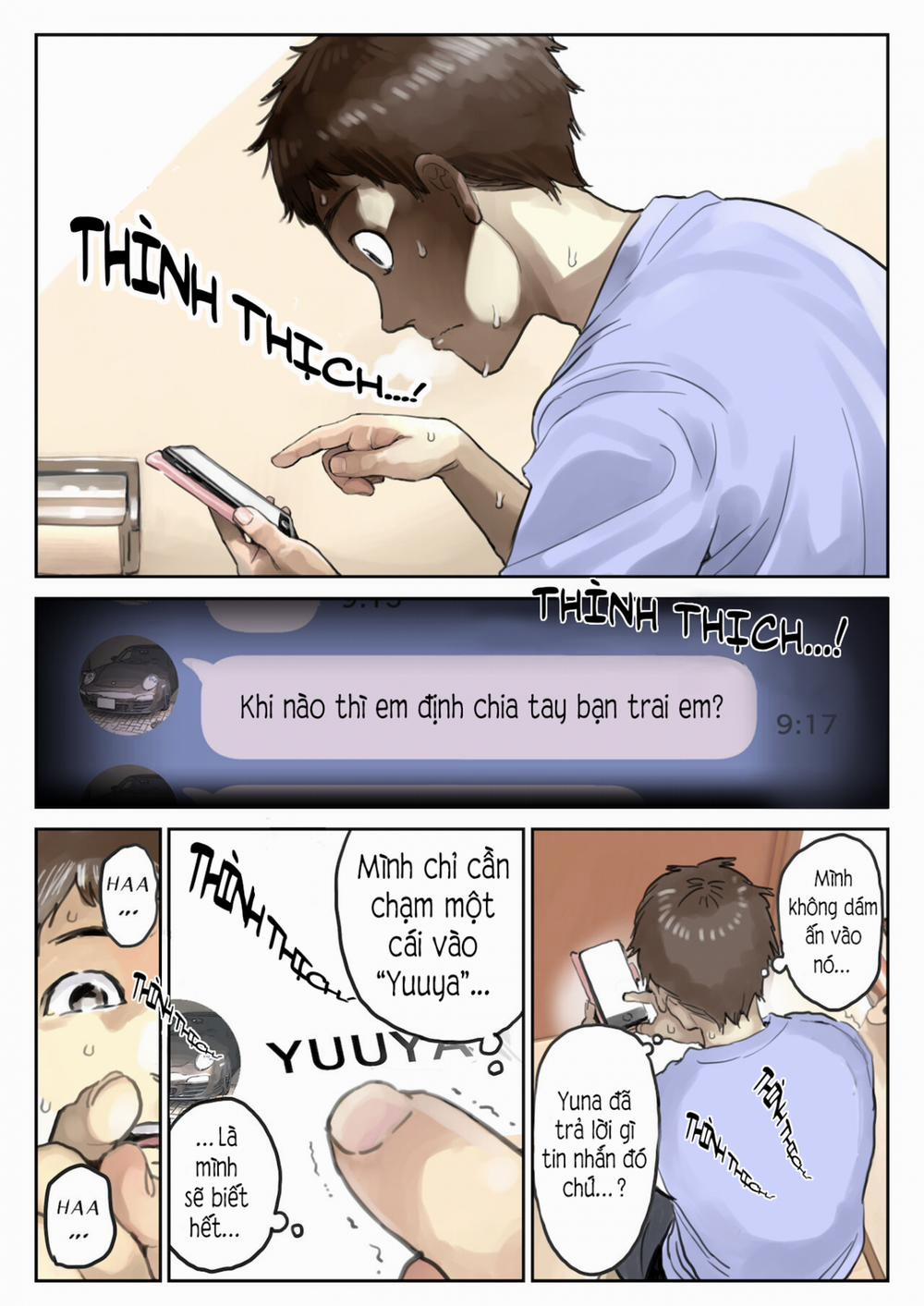 Phát hiện sừng khi xem trộm điện thoại bạn gái (Phần 2) 1 trang 11