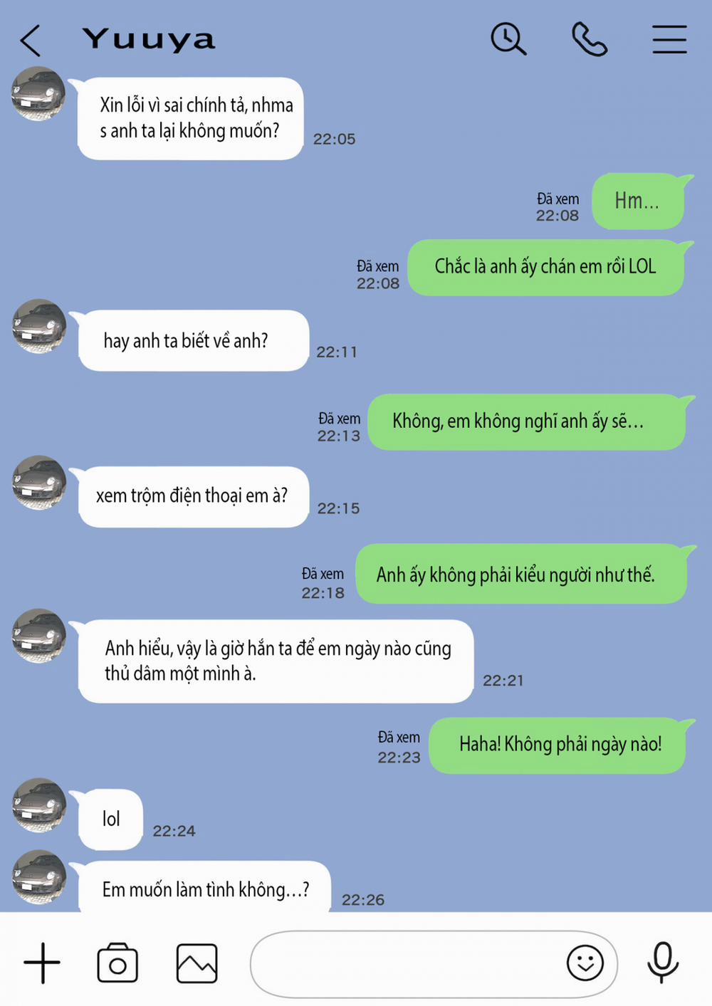 Phát hiện sừng khi xem trộm điện thoại bạn gái (Phần 2) 2 trang 14