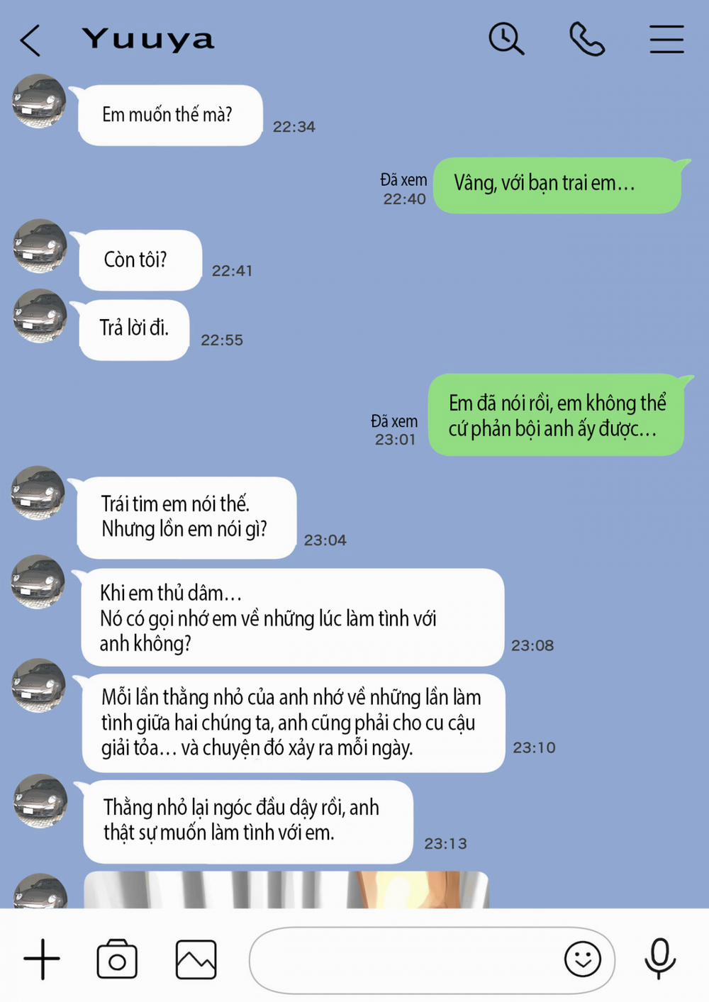 Phát hiện sừng khi xem trộm điện thoại bạn gái (Phần 2) 2 trang 15