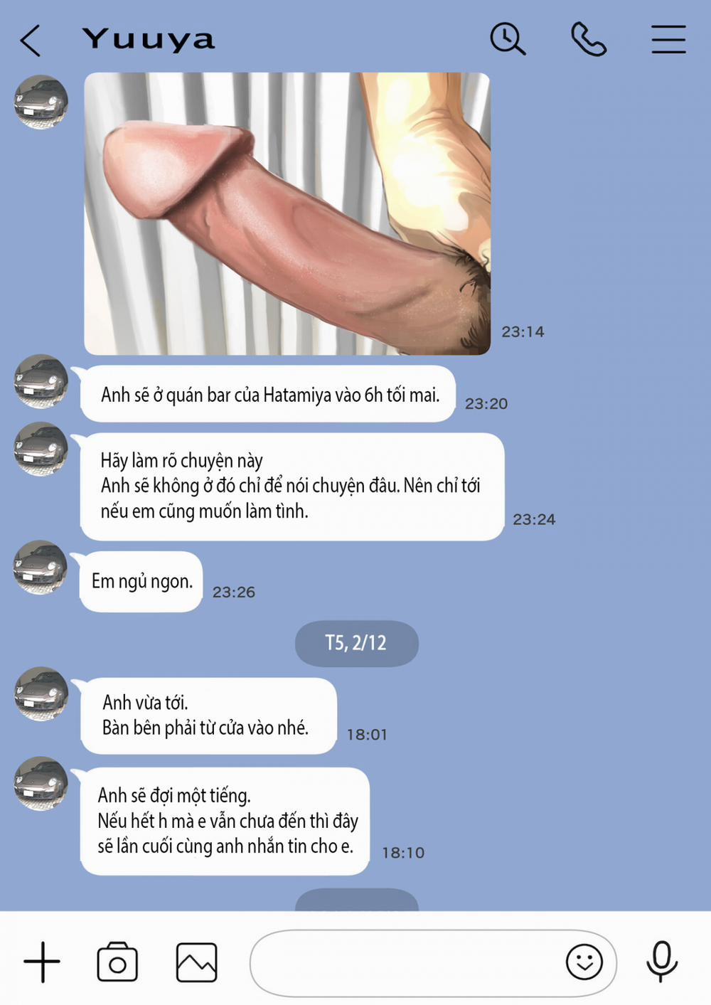 Phát hiện sừng khi xem trộm điện thoại bạn gái (Phần 2) 2 trang 16