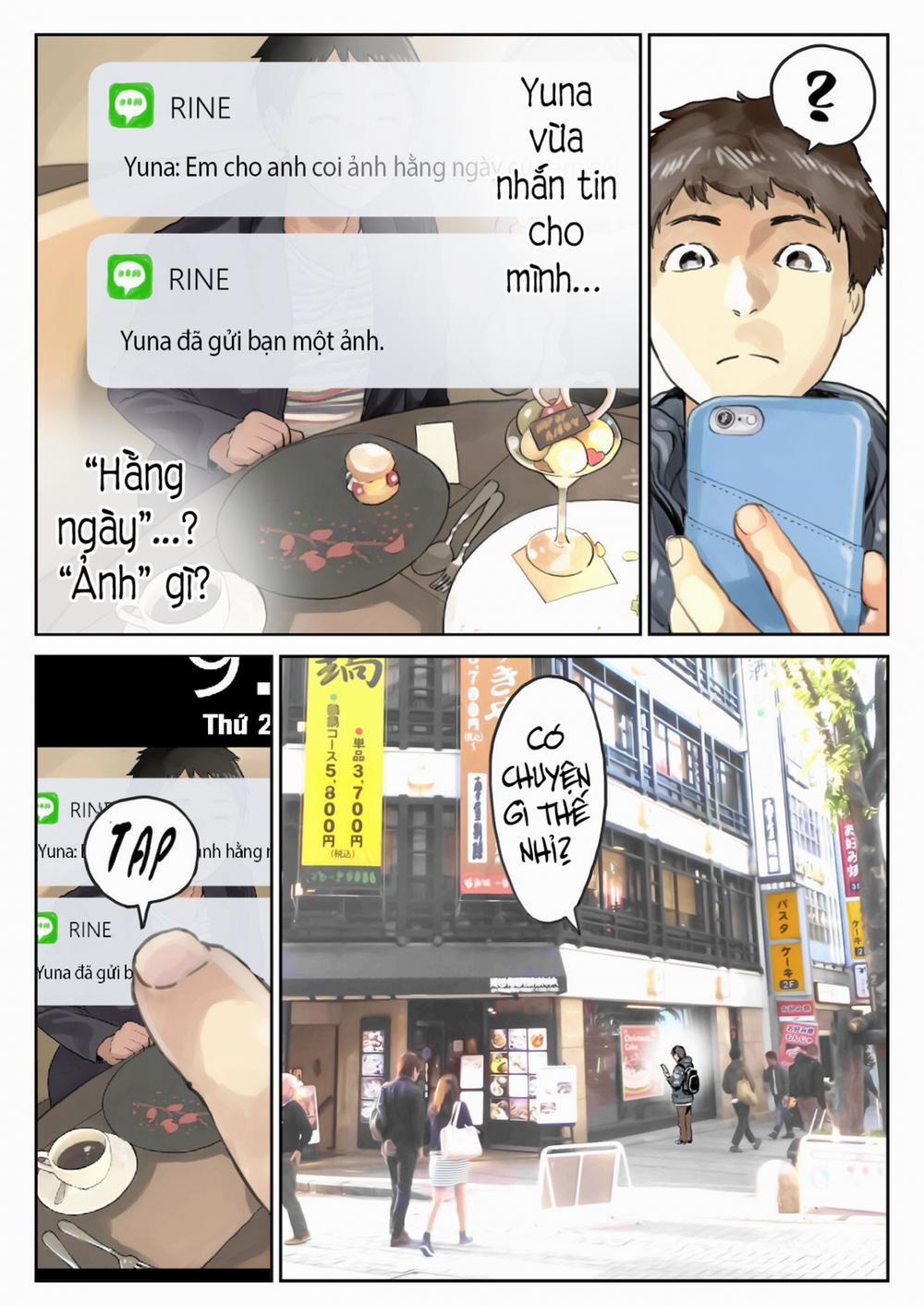 Phát hiện sừng khi xem trộm điện thoại bạn gái (Phần 2) 2 trang 5