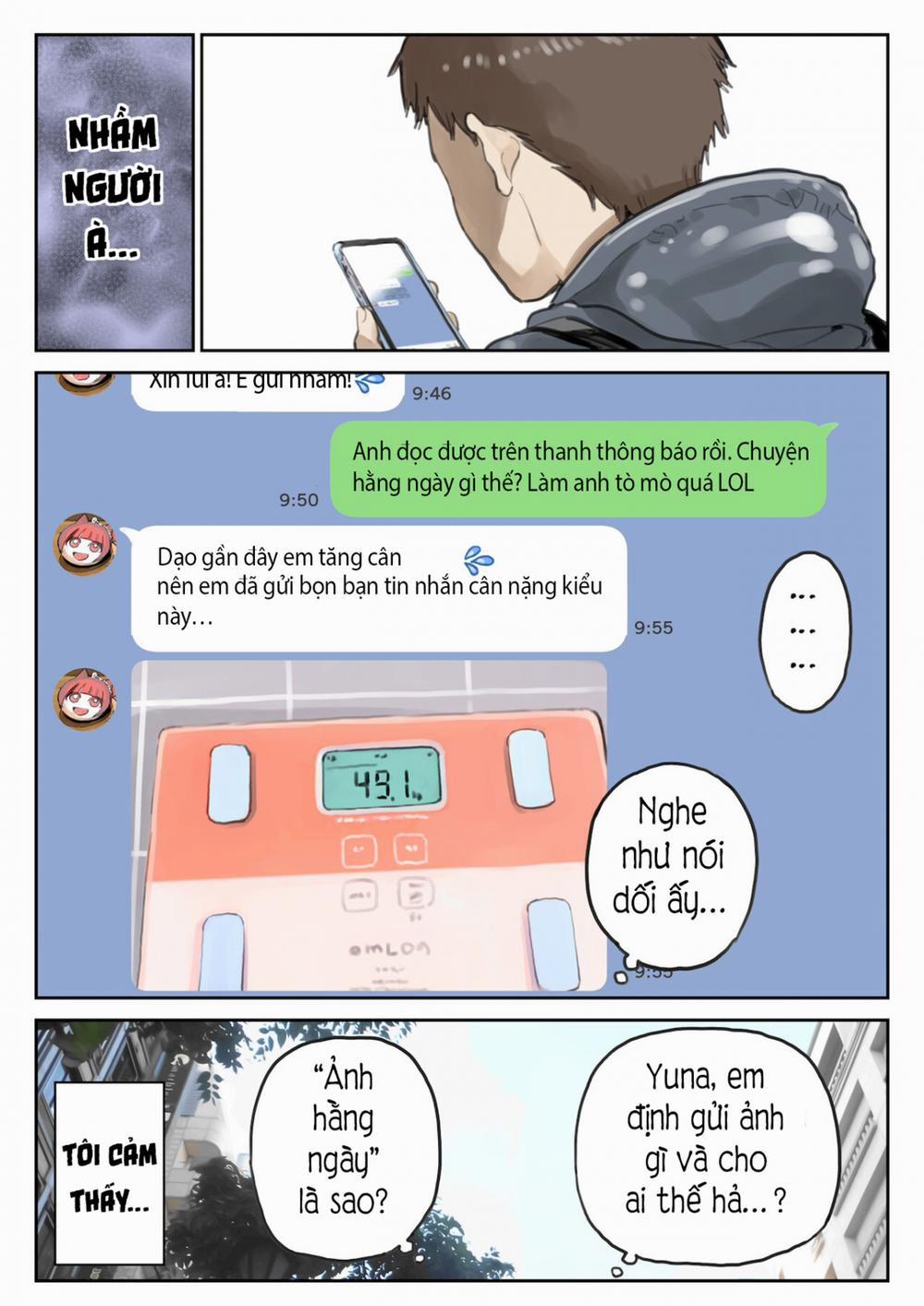 Phát hiện sừng khi xem trộm điện thoại bạn gái (Phần 2) 2 trang 7