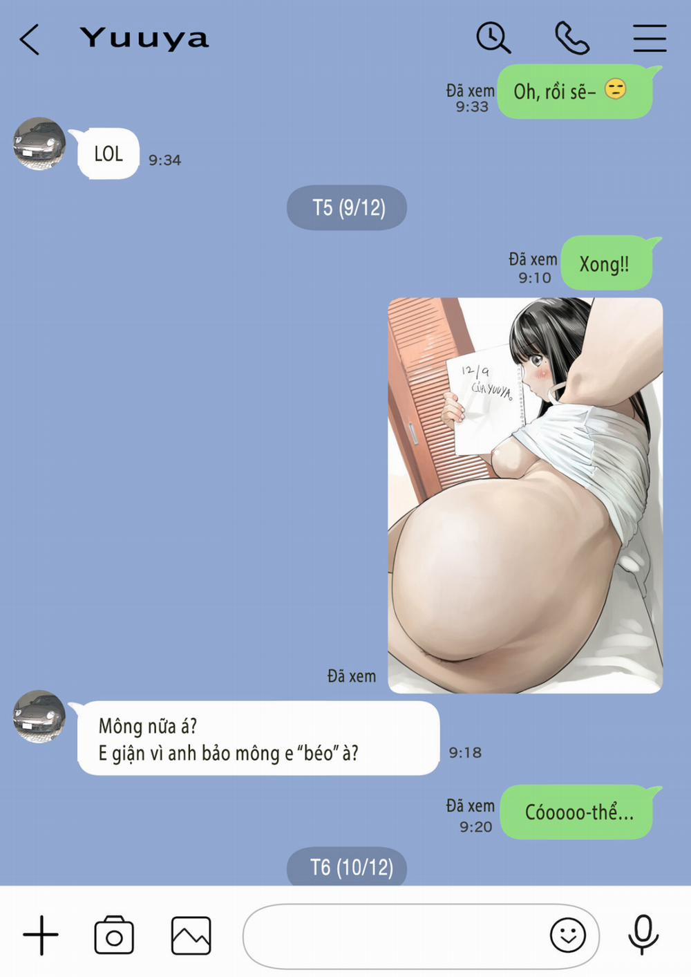 Phát hiện sừng khi xem trộm điện thoại bạn gái (Phần 2) 3 trang 17