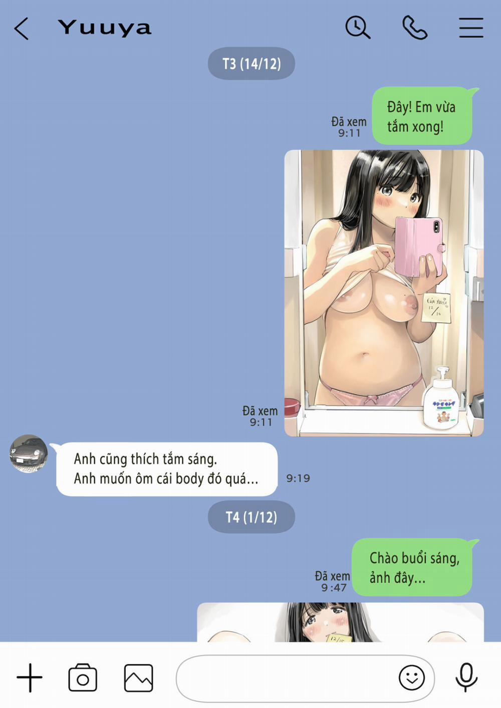 Phát hiện sừng khi xem trộm điện thoại bạn gái (Phần 2) 3 trang 22