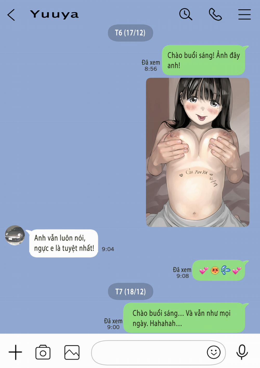 Phát hiện sừng khi xem trộm điện thoại bạn gái (Phần 2) 3 trang 25