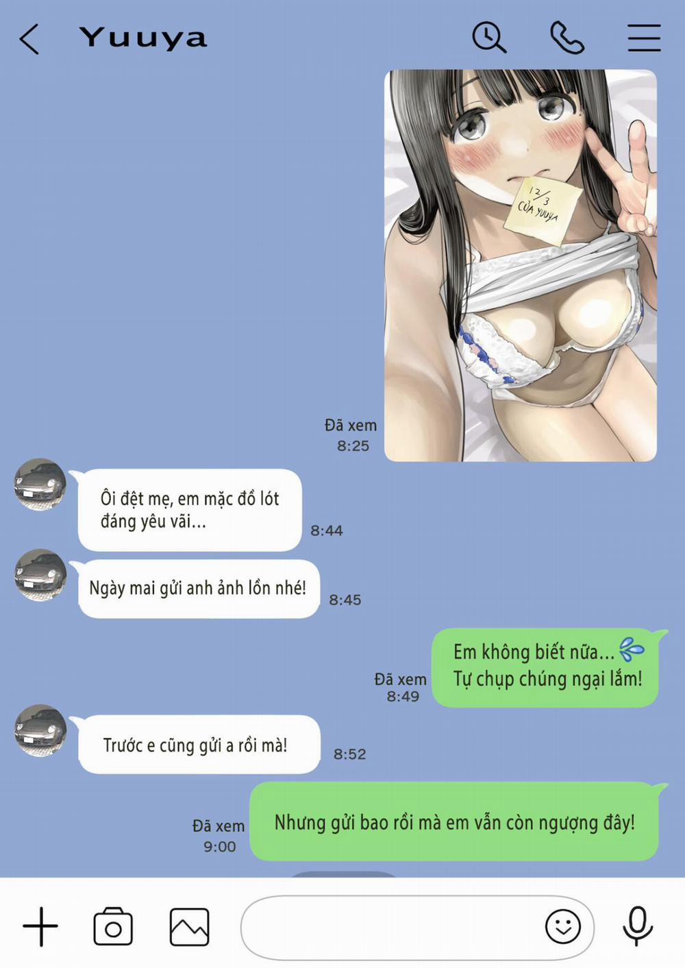 Phát hiện sừng khi xem trộm điện thoại bạn gái (Phần 2) 3 trang 3