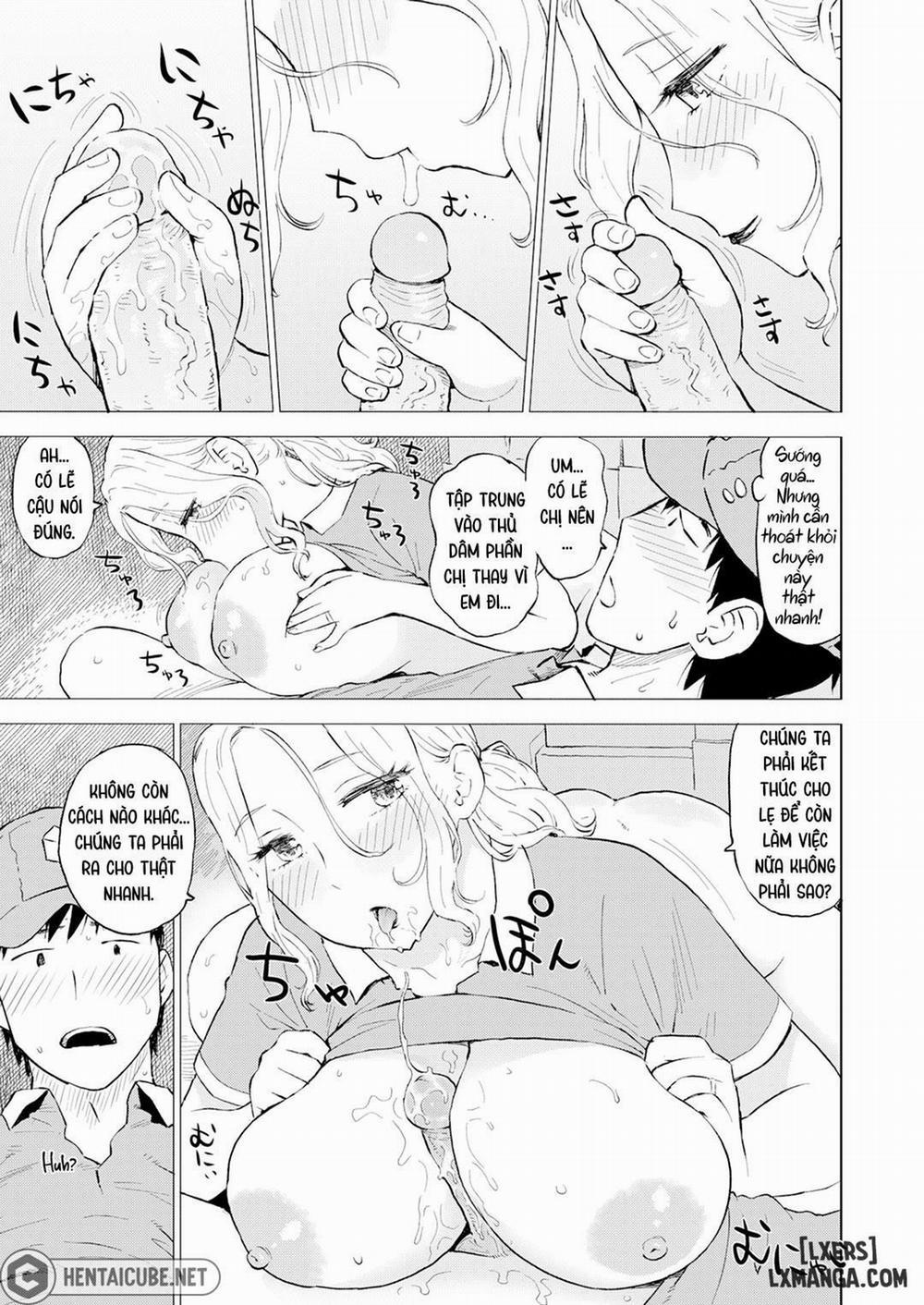 Phía sau xe tải giao hàng Oneshot trang 9