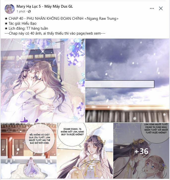 Phu Nhân Không Đoan Chính 40 trang 1