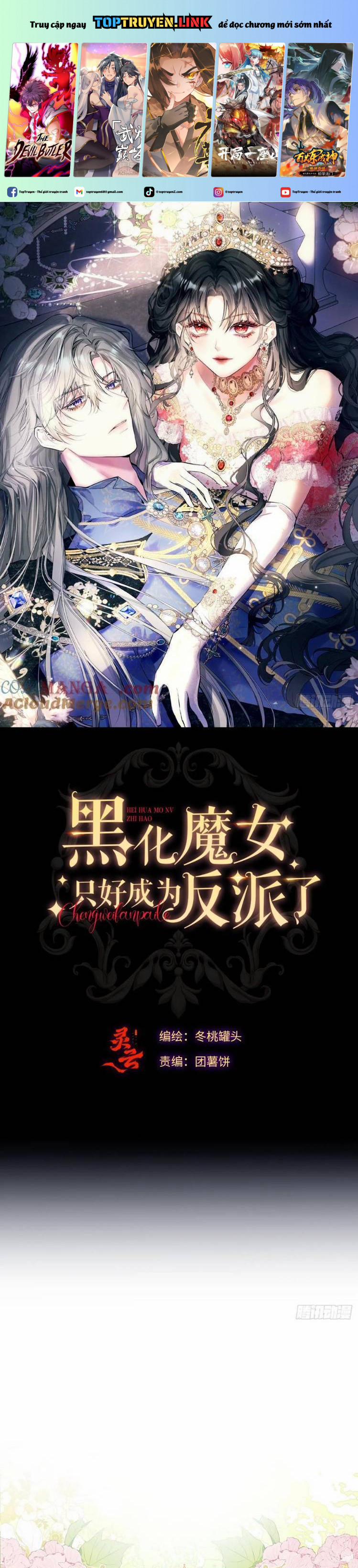 Phù Thuỷ Ác Độc Không Còn Lựa Chọn Nào Khác Ngoài Việc Trở Thành Ác Ma 36 trang 0