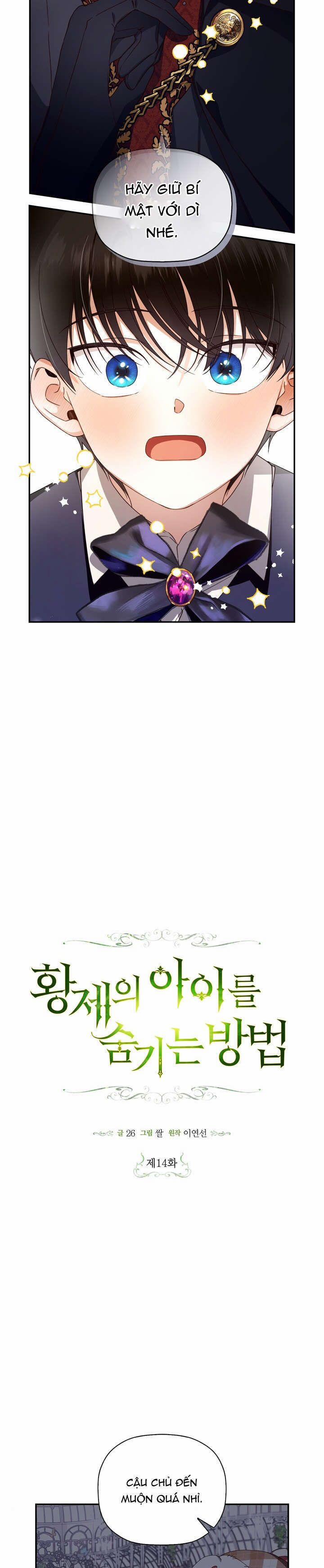 Phương Pháp Che Giấu Đứa Con Của Hoàng Đế 14 trang 9