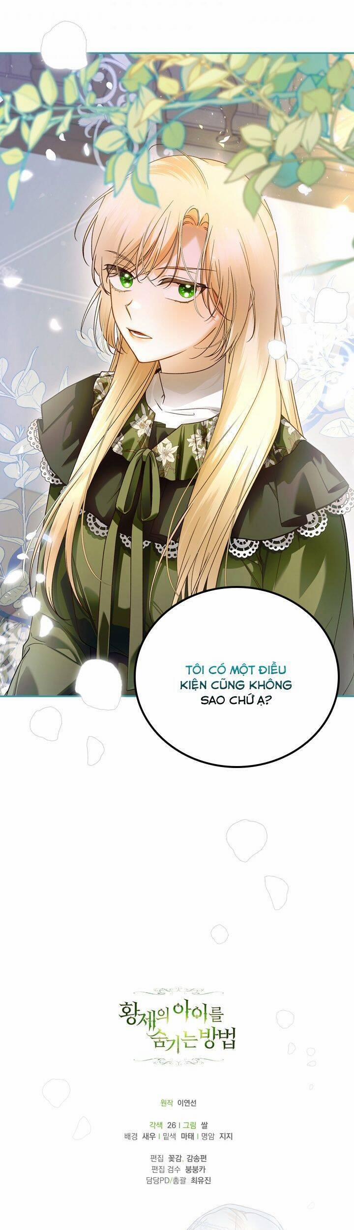 Phương Pháp Che Giấu Đứa Con Của Hoàng Đế 44 trang 48