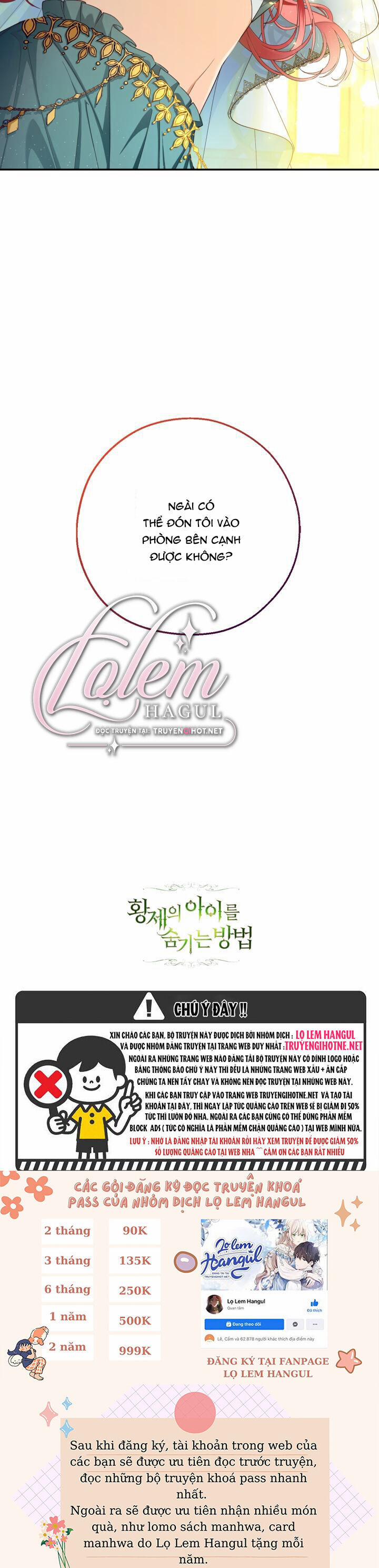 Phương Pháp Che Giấu Đứa Con Của Hoàng Đế 73 trang 35