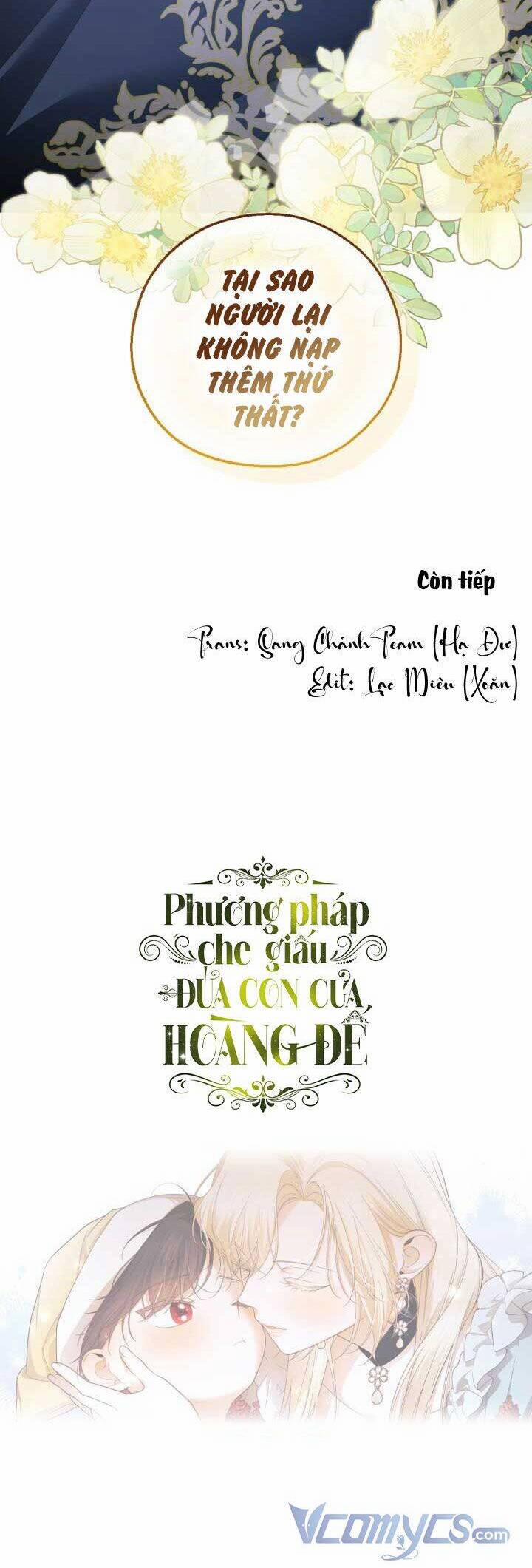 Phương Pháp Che Giấu Đứa Con Của Hoàng Đế 76 trang 46