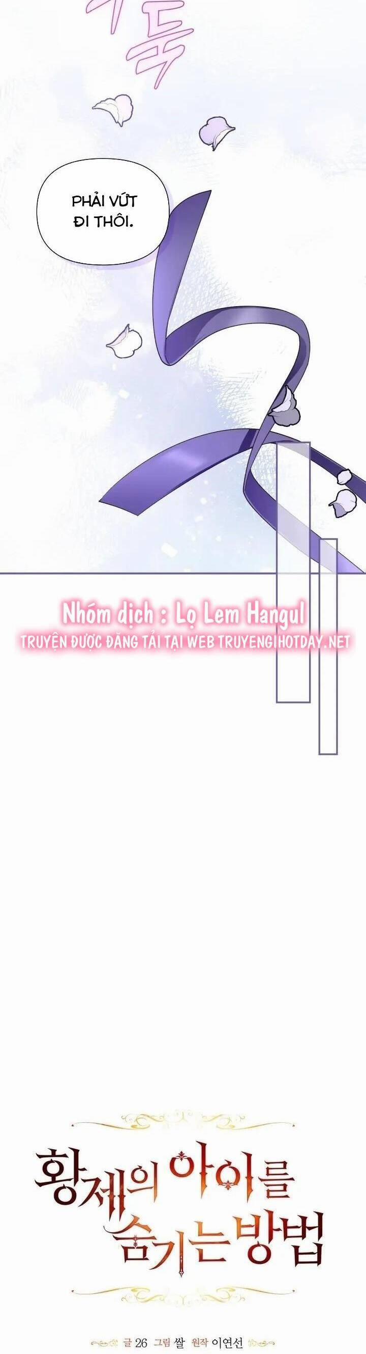 Phương Pháp Che Giấu Đứa Con Của Hoàng Đế 82 trang 28