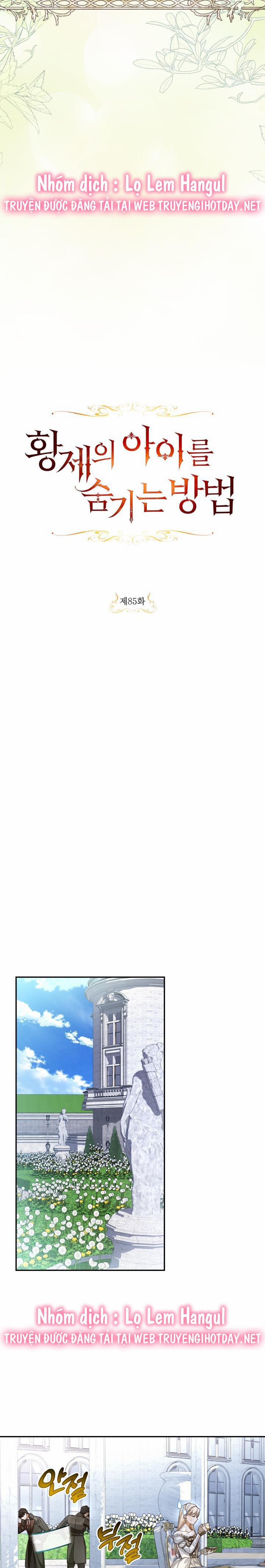 Phương Pháp Che Giấu Đứa Con Của Hoàng Đế 85 trang 5