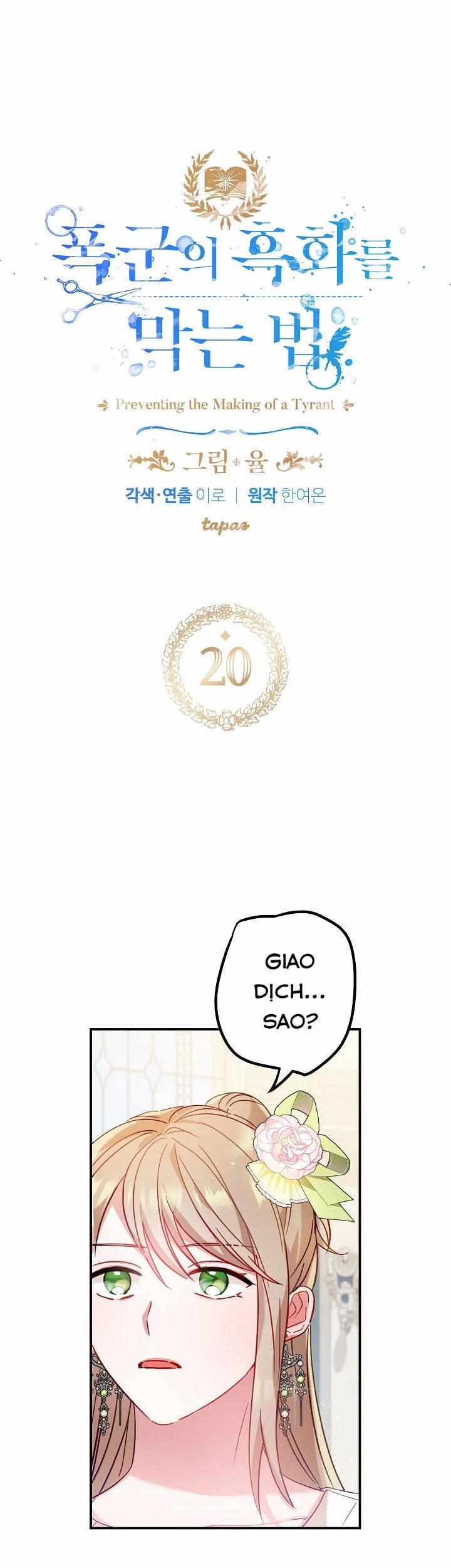 Phương Pháp Ngăn Bạo Chúa Hắc Hoá 20 trang 2