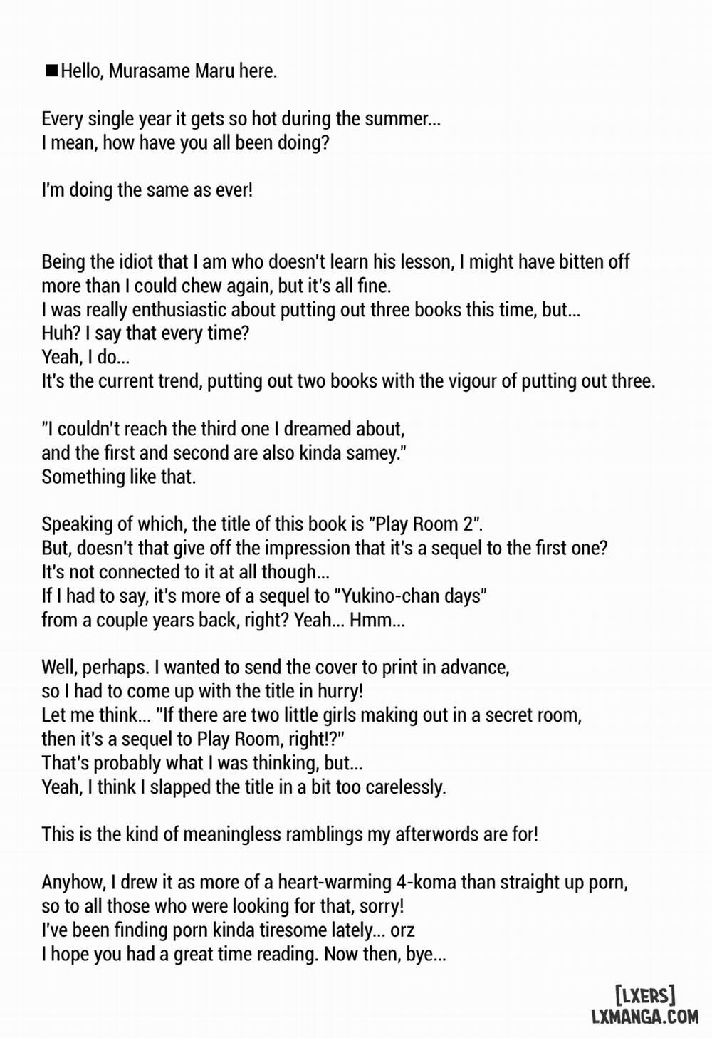 PLAY ROOM 2 Oneshot trang 23