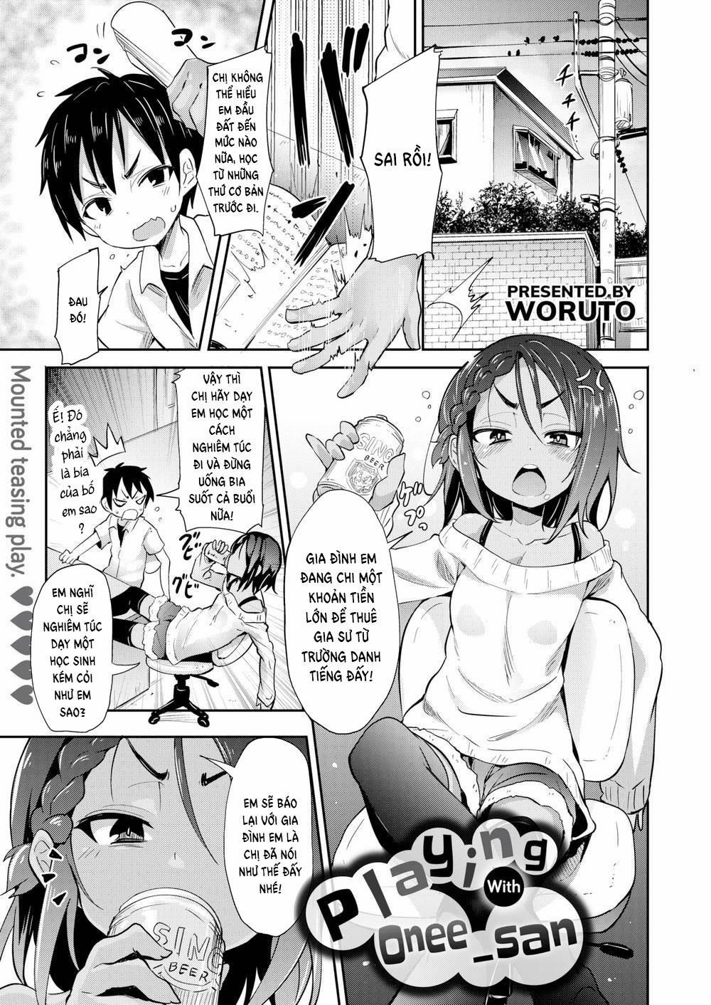 Playing with Onee-chan Oneshot [Không che] trang 0