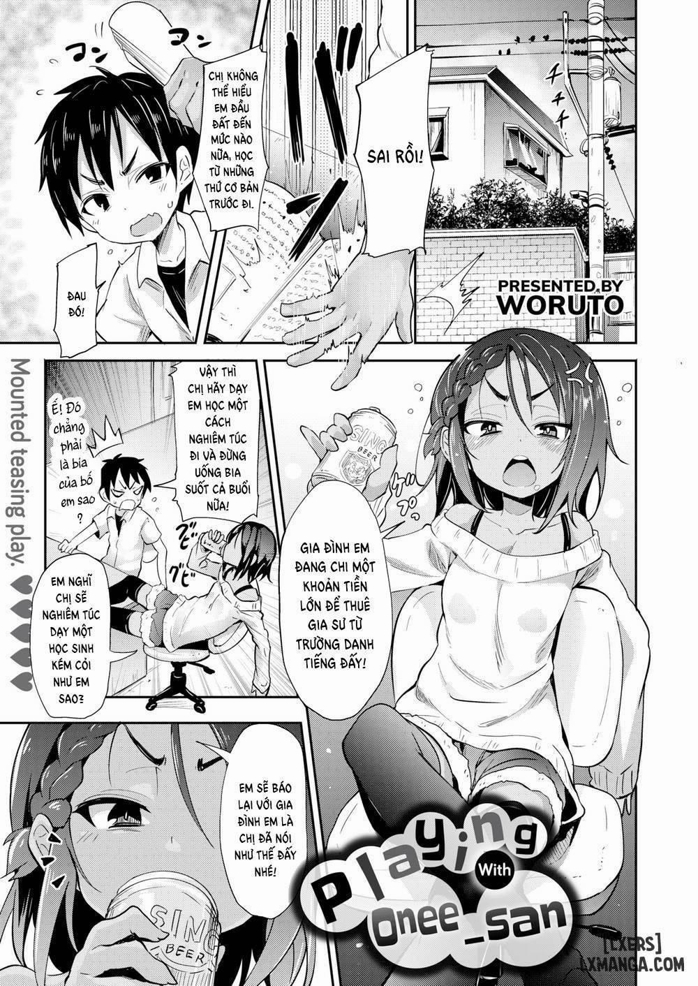 Playing with Onee-chan Oneshot trang 0