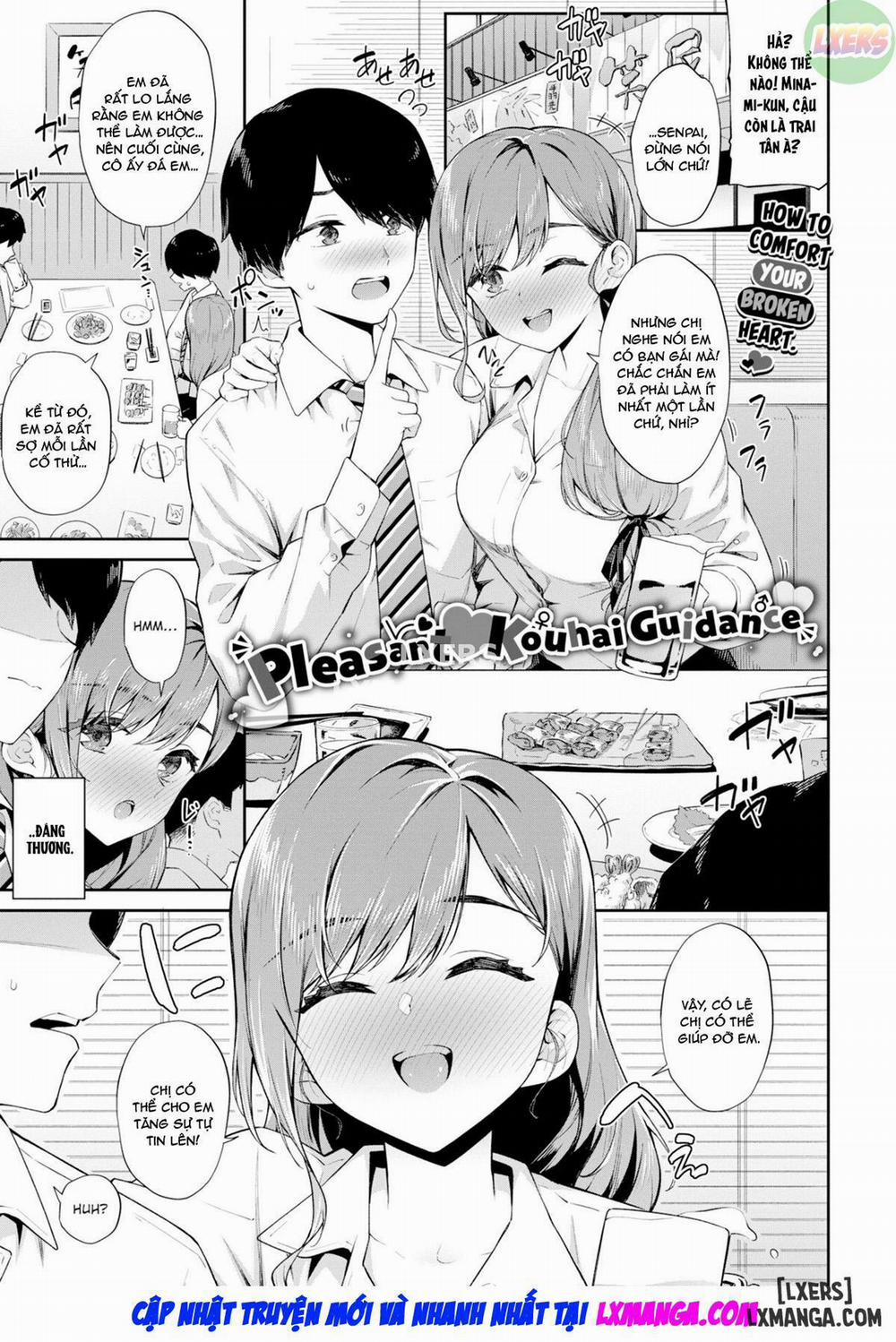 Pleasant ❤ Kouhai Guidance Oneshot trang 3