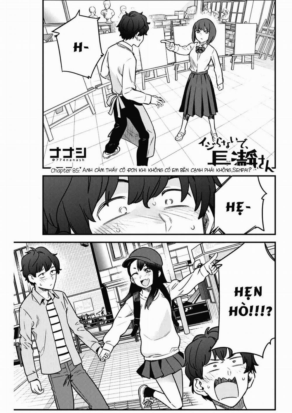 Please Don’t Bully Me – Nagatoro-San 0 Anh cảm thấy cô đơn khi không có em bên cạnh phải không, Senpai? trang 1