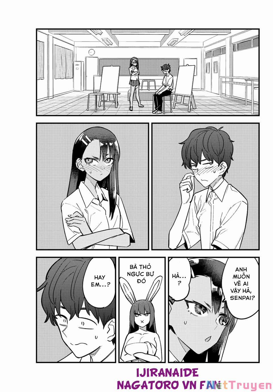 Please Don’t Bully Me – Nagatoro-San 0 Anh muốn vẽ ai vậy hả, Senpai? trang 11