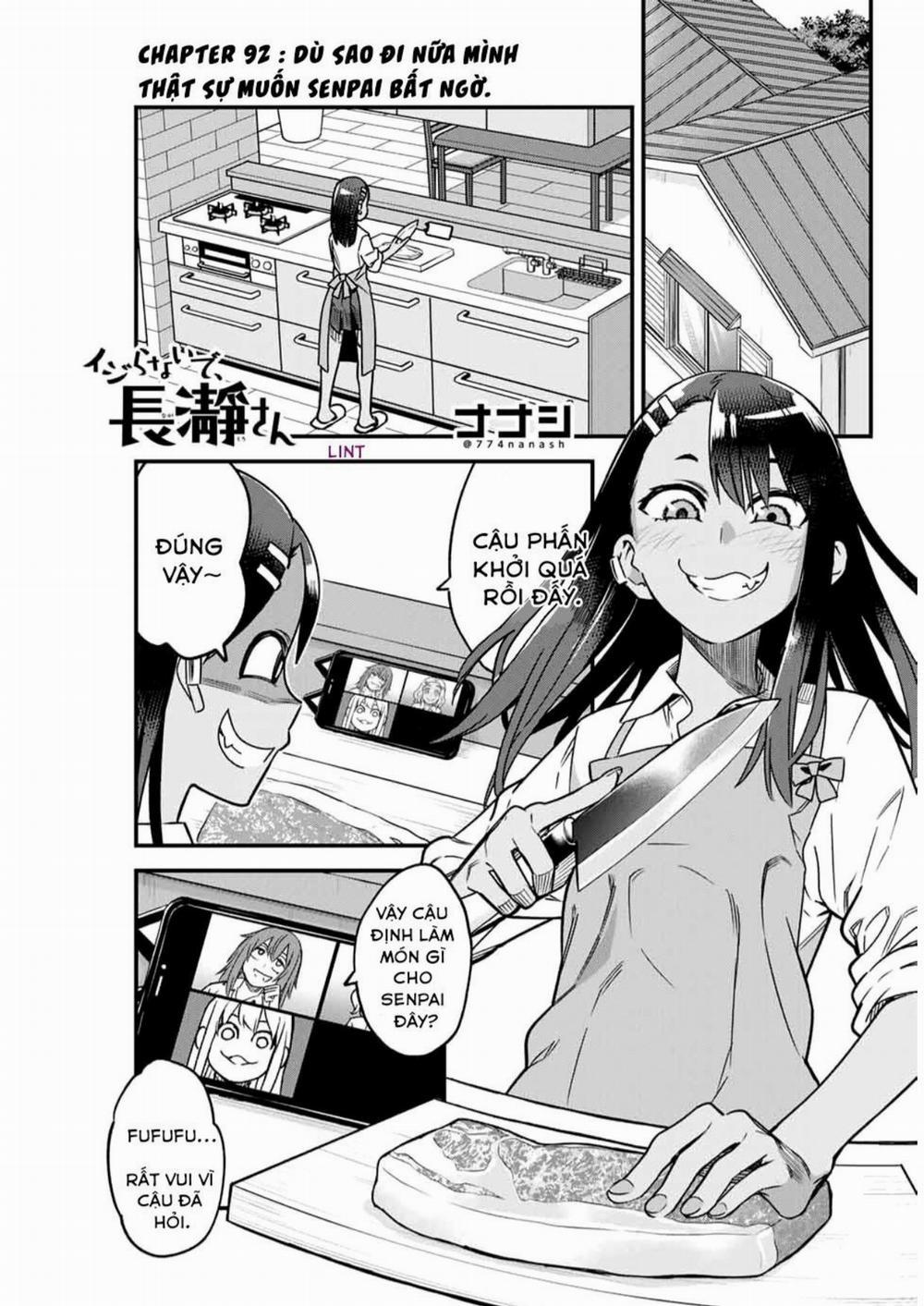 Please Don’t Bully Me – Nagatoro-San 0 Dù sao đi nữa mình thật sự muốn Senpai bất ngờ. trang 1