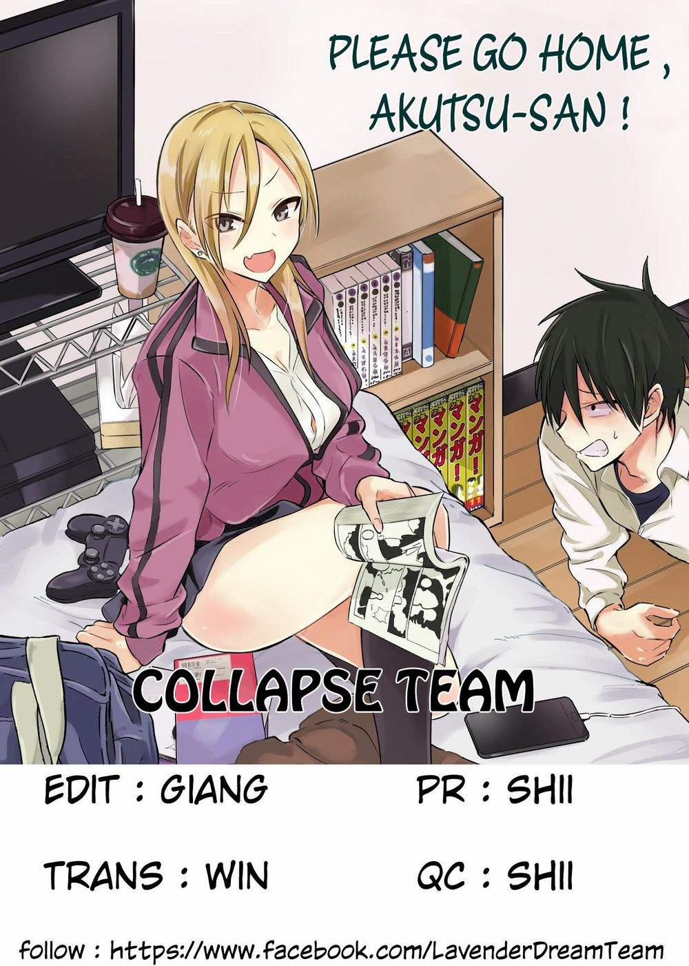 Please Go Home, Akutsu-San! 10 trang 1