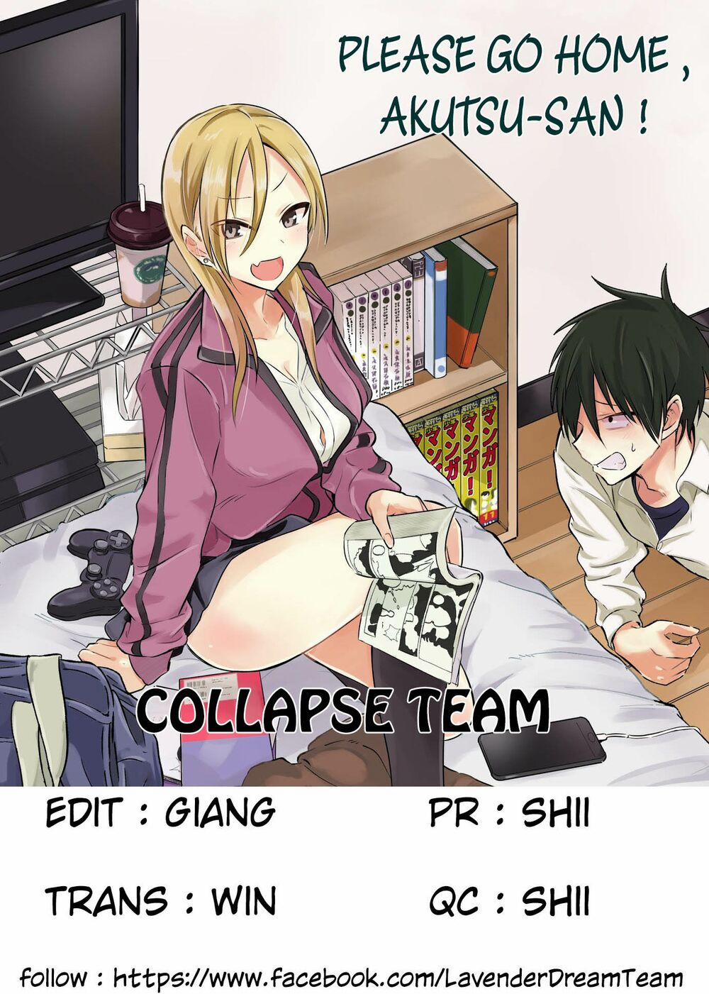 Please Go Home, Akutsu-San! 15 trang 1