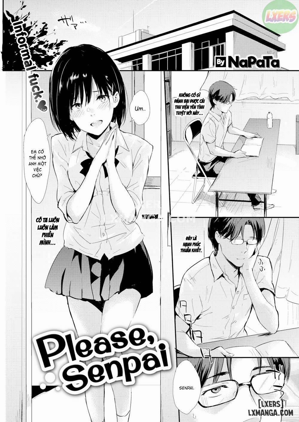 Please, Senpai Oneshot trang 0