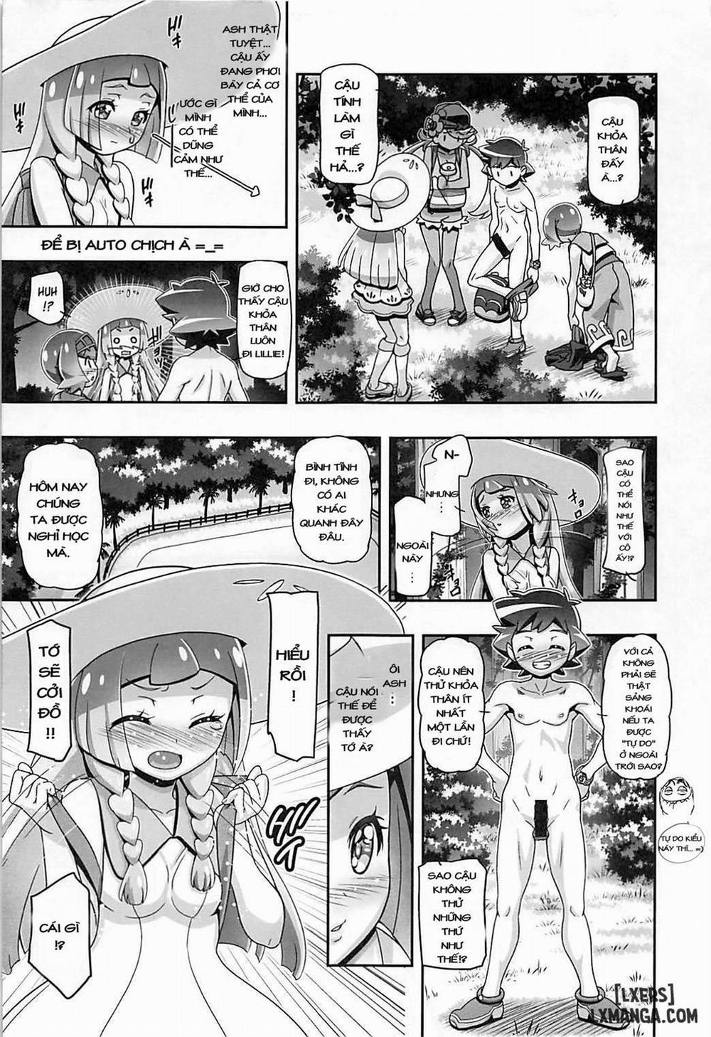 PM GALS Sun Moon Lillie Oneshot trang 5