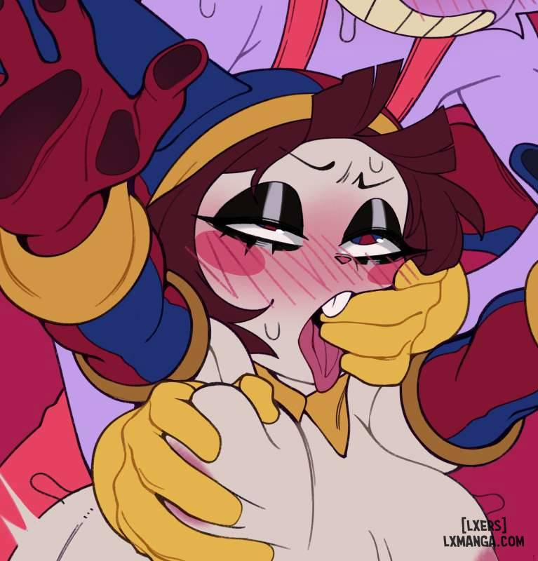 Pomni bị chơi khăm🍆 sketch trang 0