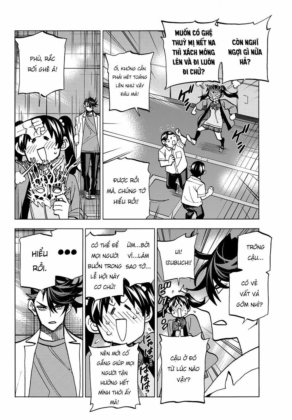 Ponkotsu Fuukiin To Skirt Take Ga Futekisetsu Na Jk No Hanashi 0 Chuyện chàng ủy viên ngốc nghếch cùng các bạn tận hưởng lễ hội trường, phần 3 trang 12