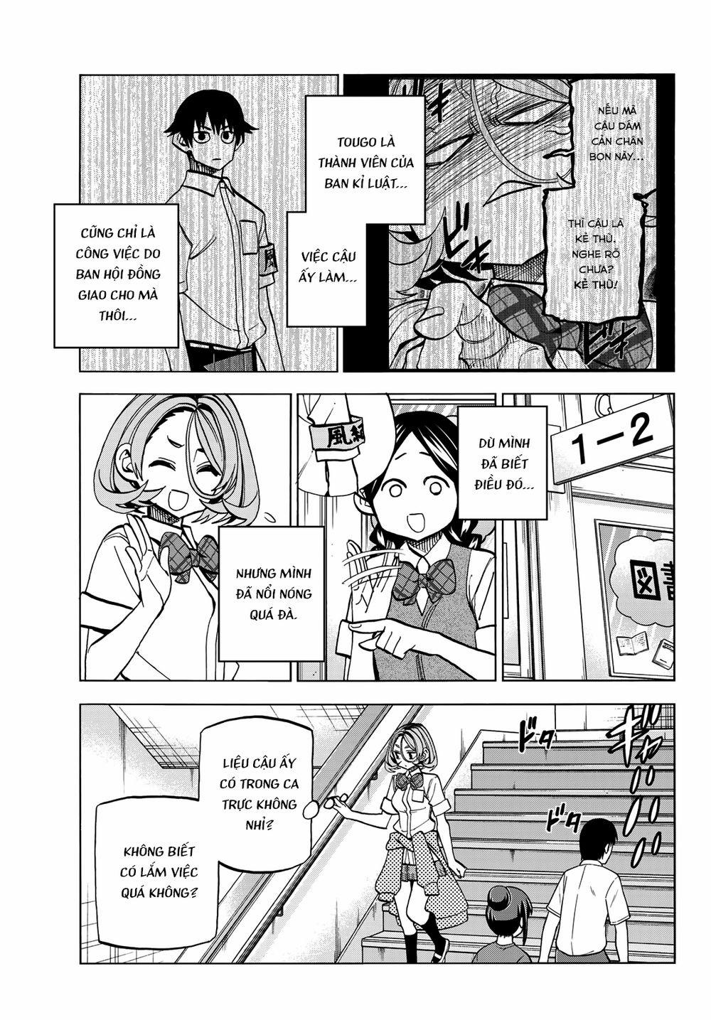 Ponkotsu Fuukiin To Skirt Take Ga Futekisetsu Na Jk No Hanashi 31 trang 11