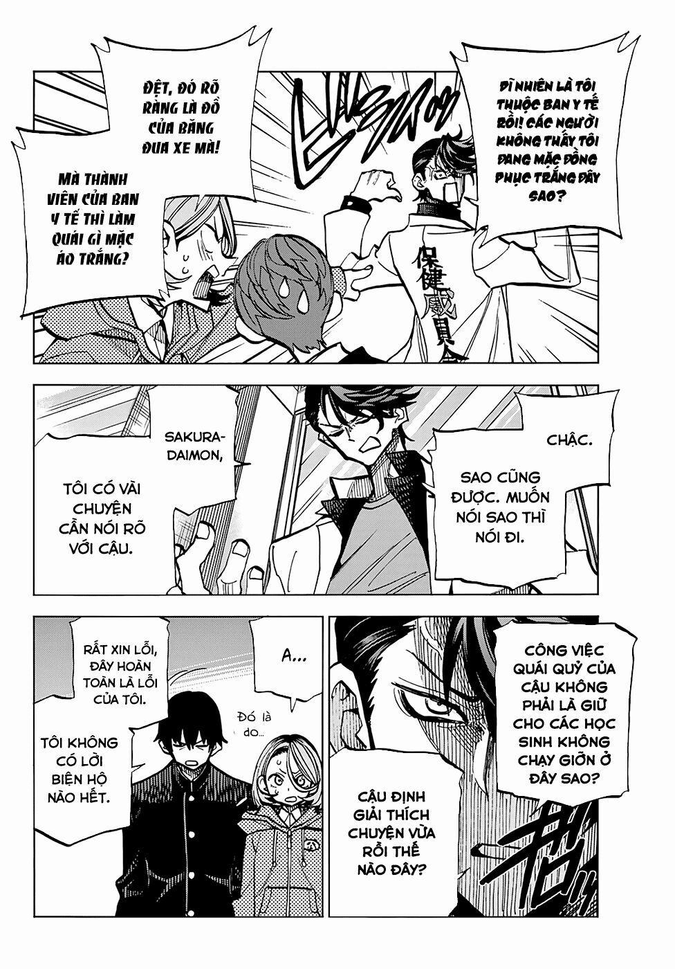 Ponkotsu Fuukiin To Skirt Take Ga Futekisetsu Na Jk No Hanashi 4 trang 9