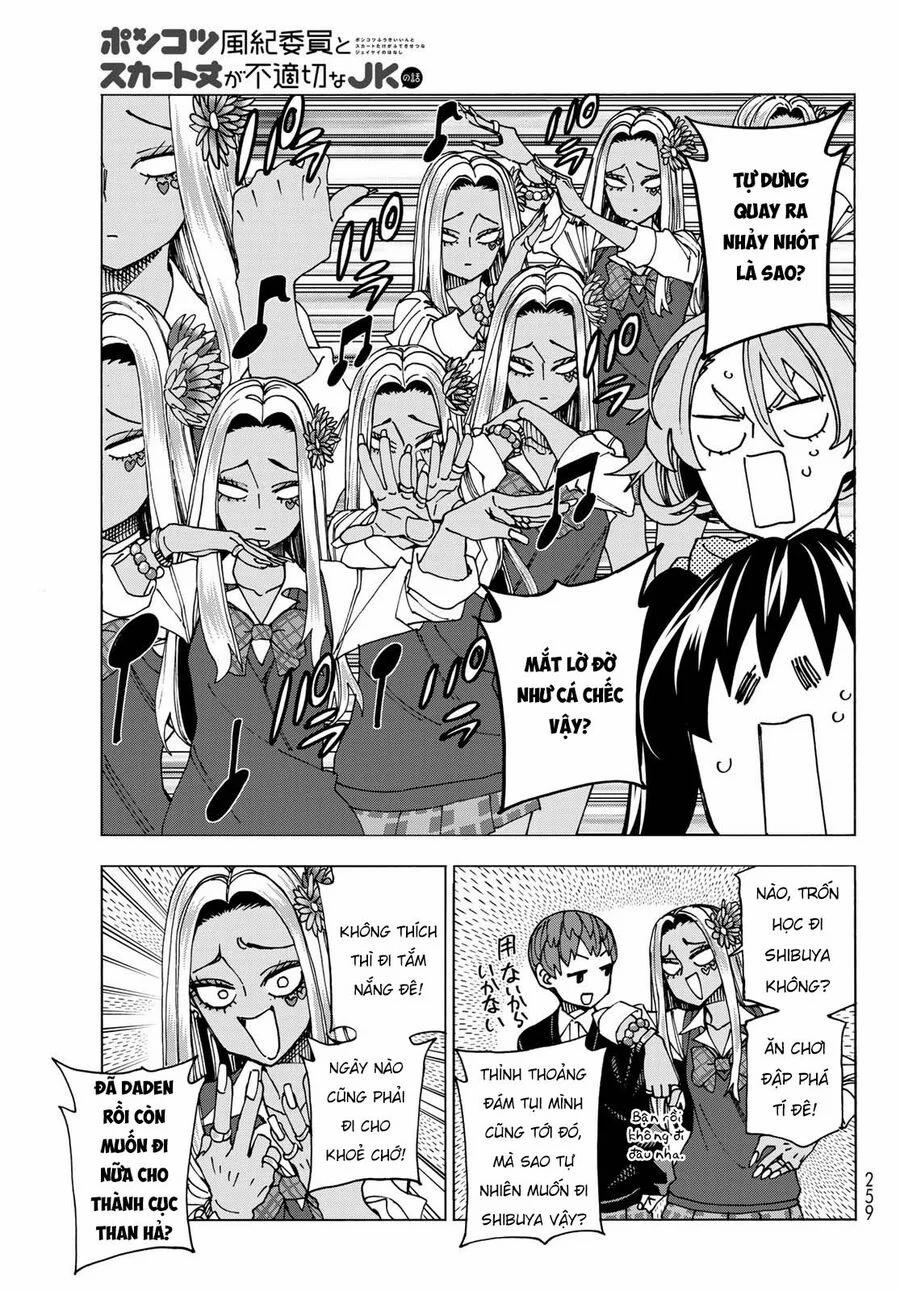 Ponkotsu Fuukiin To Skirt Take Ga Futekisetsu Na Jk No Hanashi 67 trang 12