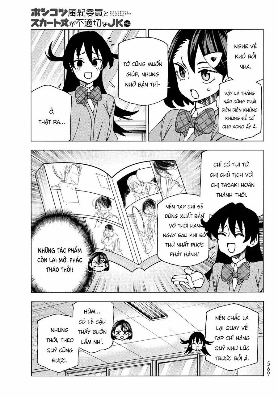 Ponkotsu Fuukiin To Skirt Take Ga Futekisetsu Na Jk No Hanashi 71.5 trang 5